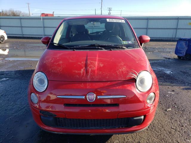 3C3CFFAR0DT511586 - 2013 FIAT 500 POP RED photo 5