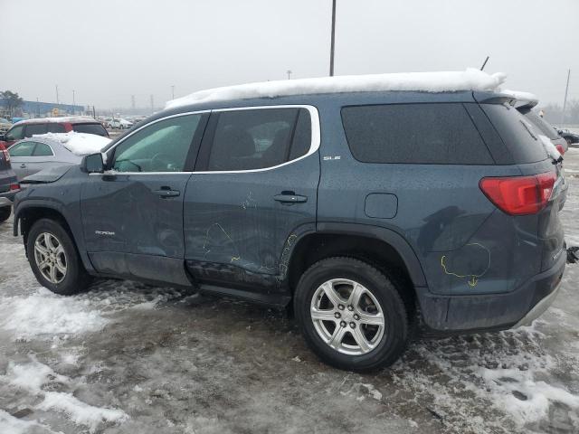 1GKKNKLA6KZ222362 - 2019 GMC ACADIA SLE BLUE photo 2