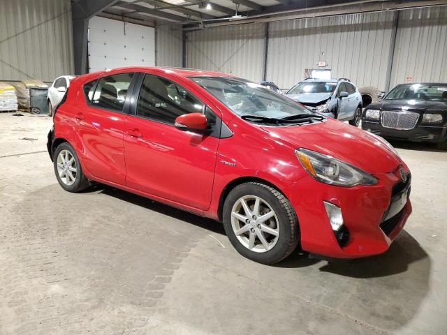 JTDKDTB35F1115007 - 2015 TOYOTA PRIUS C RED photo 4