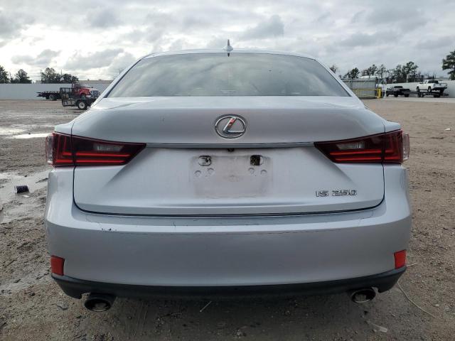 JTHBF1D28E5004914 - 2014 LEXUS IS 250 SILVER photo 6