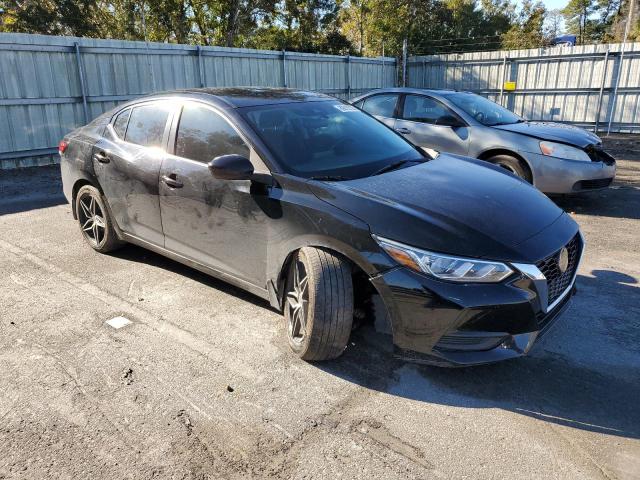 3N1AB8BV3MY241684 - 2021 NISSAN SENTRA S BLACK photo 4