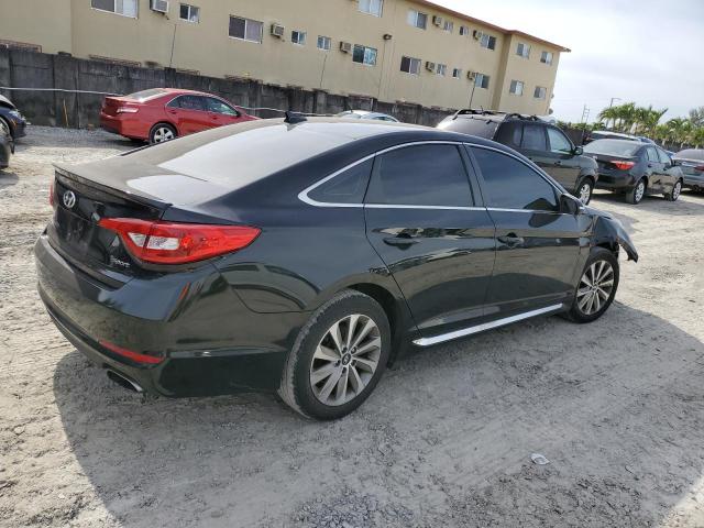 5NPE34AF8HH487762 - 2017 HYUNDAI SONATA SPORT BLACK photo 3