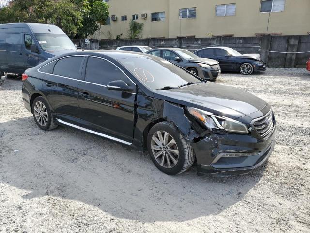 5NPE34AF8HH487762 - 2017 HYUNDAI SONATA SPORT BLACK photo 4