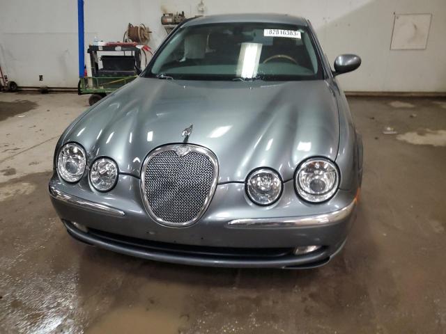 SAJEA01U14HN12539 - 2004 JAGUAR S-TYPE 4.2 TEAL photo 5