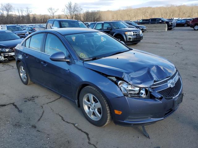 1G1PC5SB9E7142128 - 2014 CHEVROLET CRUZE LT GRAY photo 4