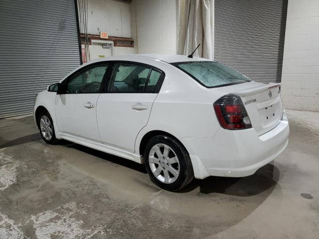 3N1AB6AP7CL655201 - 2012 NISSAN SENTRA 2.0 WHITE photo 2