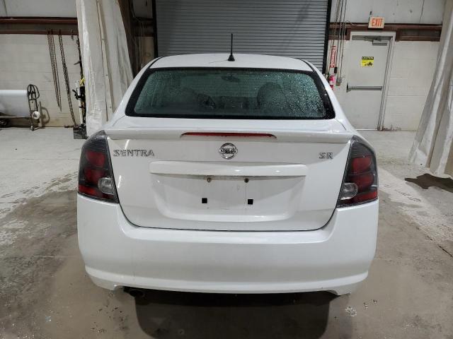 3N1AB6AP7CL655201 - 2012 NISSAN SENTRA 2.0 WHITE photo 6