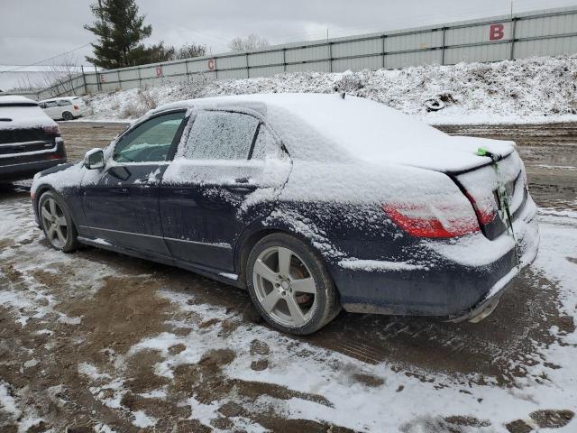 WDDHF8HB1BA423131 - 2011 MERCEDES-BENZ E 350 4MATIC BLUE photo 2