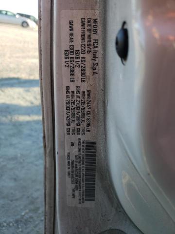 ZFBERFAT8F6A82563 - 2015 RAM PROMASTER WHITE photo 13