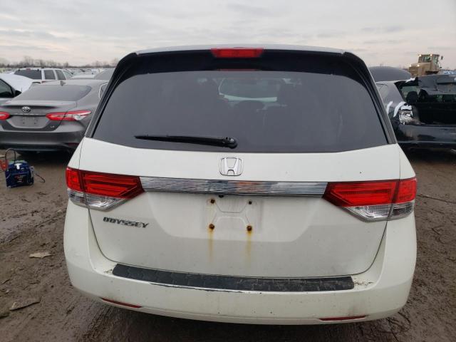 5FNRL5H41FB068210 - 2015 HONDA ODYSSEY EX WHITE photo 6