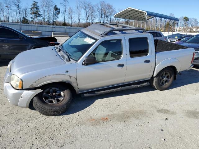 1N6ED27T34C468411 - 2004 NISSAN FRONTIER CREW CAB XE V6 SILVER photo 1