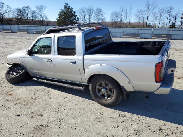 1N6ED27T34C468411 - 2004 NISSAN FRONTIER CREW CAB XE V6 SILVER photo 2