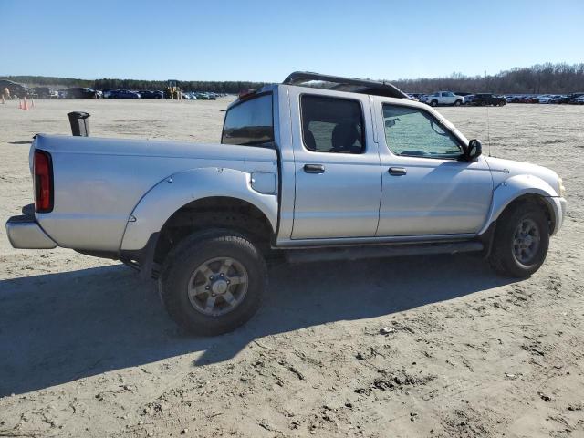 1N6ED27T34C468411 - 2004 NISSAN FRONTIER CREW CAB XE V6 SILVER photo 3