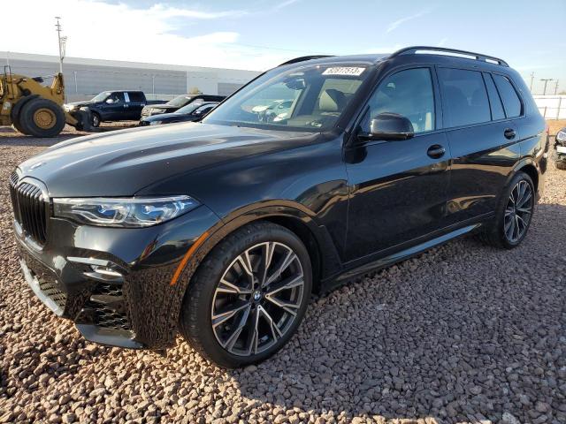 5UXCX6C00M9H42070 - 2021 BMW X7 M50I BLACK photo 1