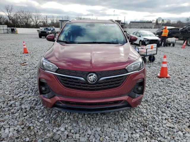 KL4MMESL4NB130282 - 2022 BUICK ENCORE GX SELECT RED photo 5