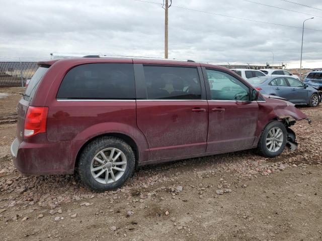 2C4RDGCG6JR210347 - 2018 DODGE CARAVAN SXT RED photo 3