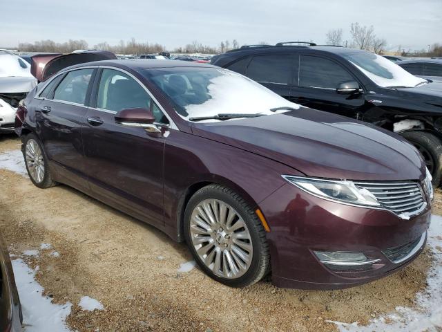 3LN6L2J9XDR819948 - 2013 LINCOLN MKZ PURPLE photo 4