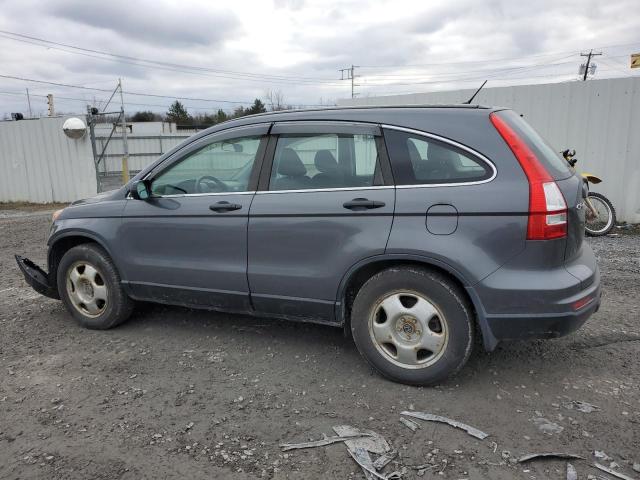 5J6RE4H35BL112707 - 2011 HONDA CR-V LX GRAY photo 2