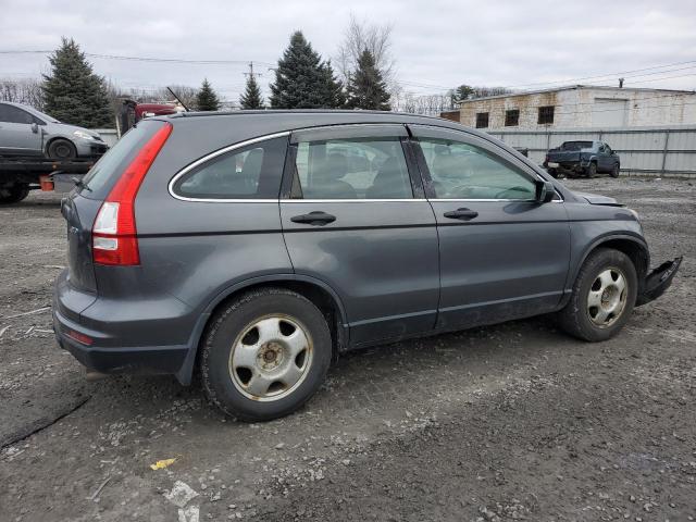 5J6RE4H35BL112707 - 2011 HONDA CR-V LX GRAY photo 3