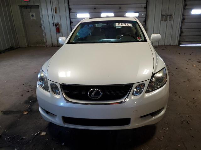 JTHBE96S970012468 - 2007 LEXUS GS 350 WHITE photo 5