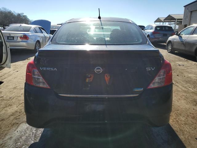 3N1CN7AP4FL825587 - 2015 NISSAN VERSA S BLACK photo 6