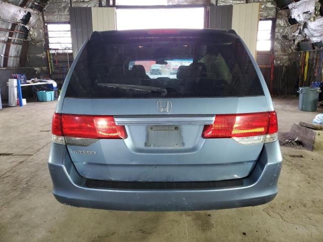 5FNRL38209B017837 - 2009 HONDA ODYSSEY LX BLUE photo 6