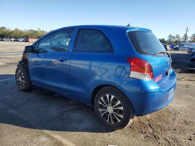 JTDJT4K33B5340775 - 2011 TOYOTA YARIS BLUE photo 2