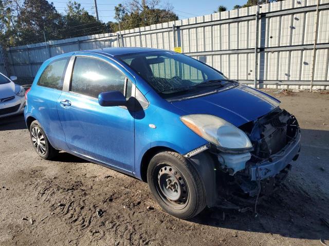 JTDJT4K33B5340775 - 2011 TOYOTA YARIS BLUE photo 4