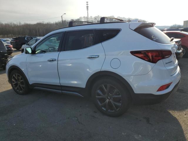 5XYZWDLA1HG472425 - 2017 HYUNDAI SANTA FE S WHITE photo 2