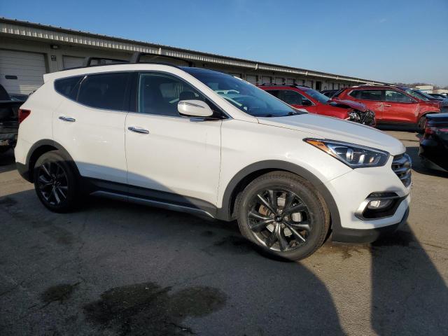 5XYZWDLA1HG472425 - 2017 HYUNDAI SANTA FE S WHITE photo 4