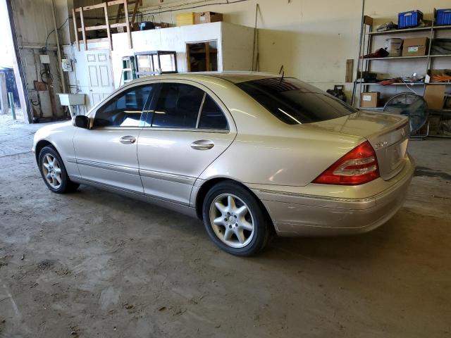 WDBRF64J61F029852 - 2001 MERCEDES-BENZ C 320 TAN photo 2