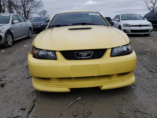 1FAFP40481F186441 - 2001 FORD MUSTANG YELLOW photo 5