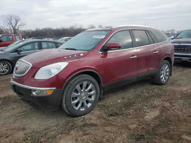 5GALVCED8AJ119438 - 2010 BUICK ENCLAVE CXL RED photo 1