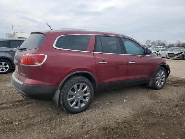 5GALVCED8AJ119438 - 2010 BUICK ENCLAVE CXL RED photo 3