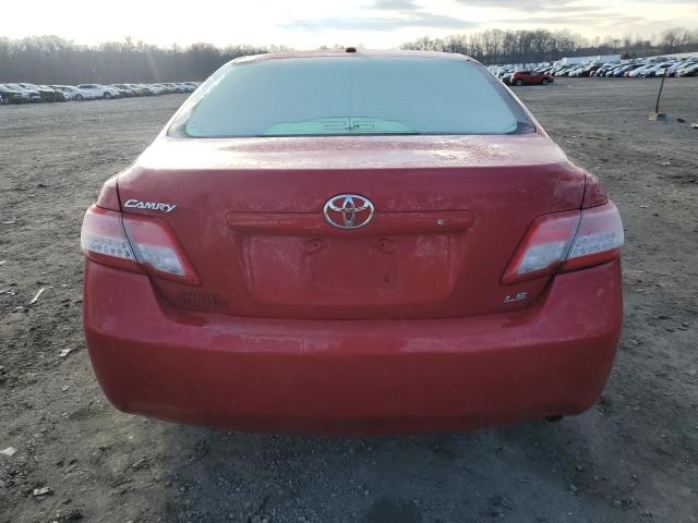 4T1BF3EK7AU066750 - 2010 TOYOTA CAMRY BASE RED photo 6