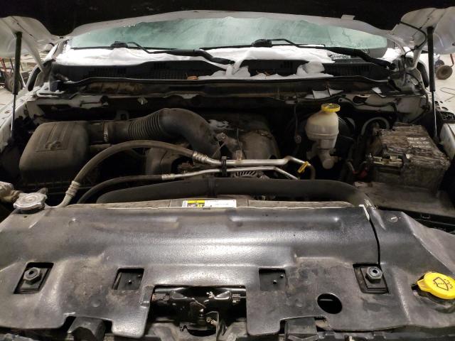 1C6RR7LT2JS145579 - 2018 RAM 1500 SLT WHITE photo 11