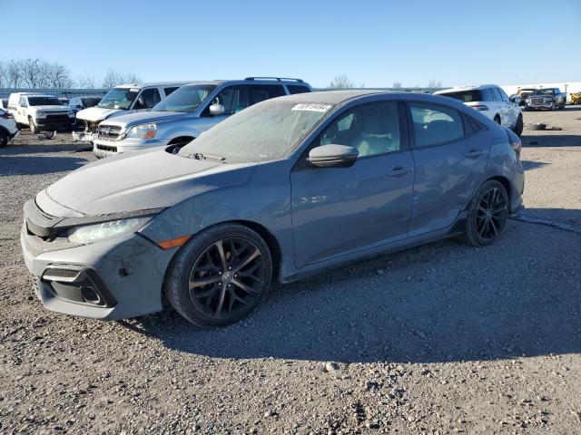 SHHFK7H91LU201488 - 2020 HONDA CIVIC SPORT TOURING GRAY photo 1