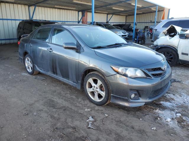 2T1BU4EE8CC829174 - 2012 TOYOTA COROLLA BASE GRAY photo 4