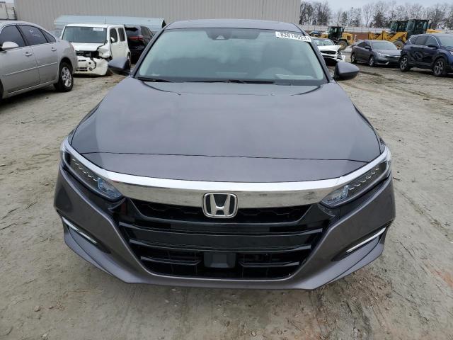 1HGCV3F45LA001655 - 2020 HONDA ACCORD HYBRID EX GRAY photo 5