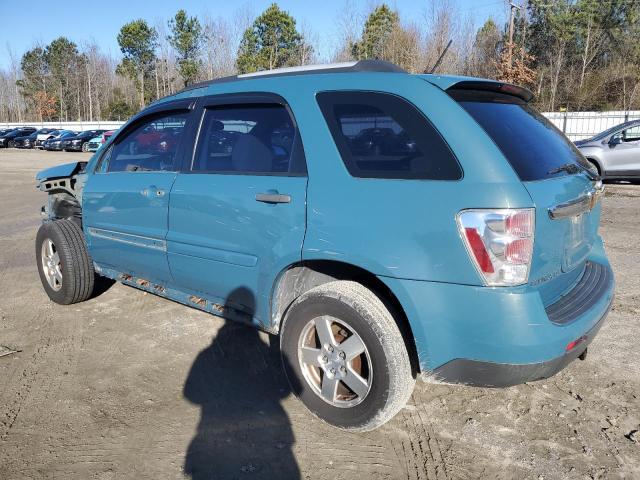 2CNDL13F386348128 - 2008 CHEVROLET EQUINOX LS BLUE photo 2