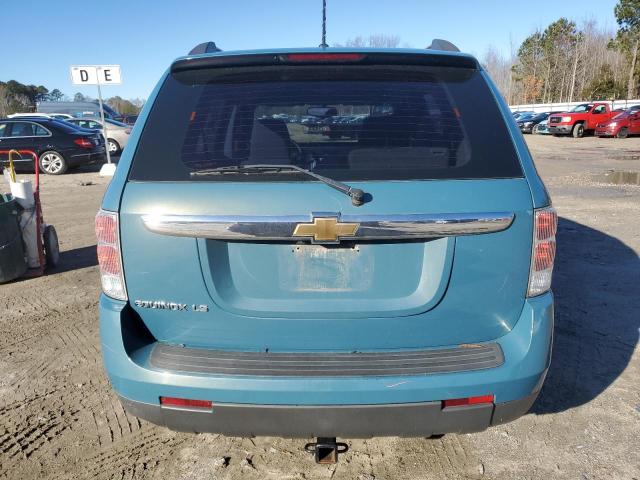 2CNDL13F386348128 - 2008 CHEVROLET EQUINOX LS BLUE photo 6