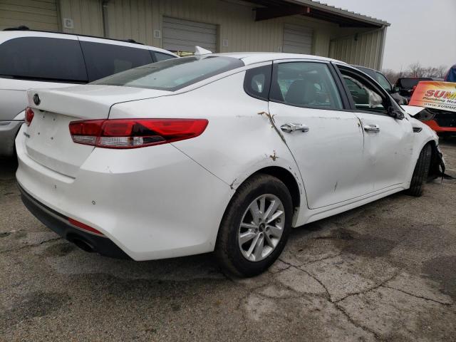 5XXGT4L35JG201976 - 2018 KIA OPTIMA LX WHITE photo 3