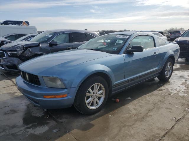 1ZVFT80N475207240 - 2007 FORD MUSTANG BLUE photo 1