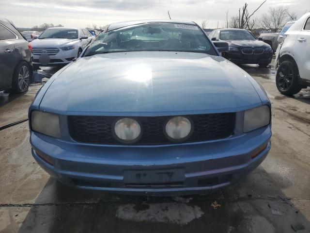 1ZVFT80N475207240 - 2007 FORD MUSTANG BLUE photo 5