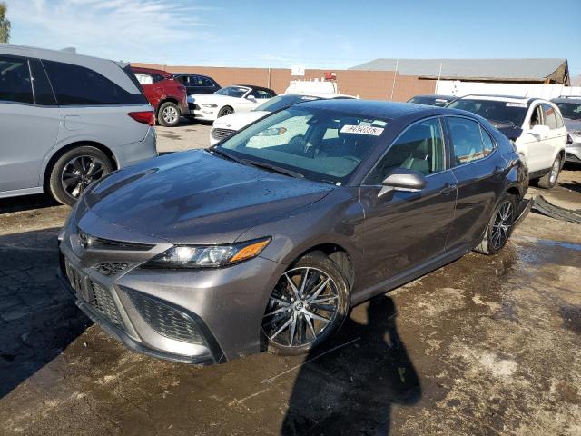 4T1G11AK4PU733779 - 2023 TOYOTA CAMRY SE NIGHT SHADE GRAY photo 1