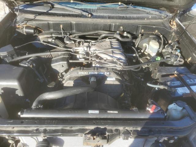 5TBRN34162S260201 - 2002 TOYOTA TUNDRA ACCESS CAB SR5 BLACK photo 11