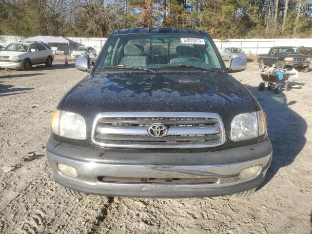 5TBRN34162S260201 - 2002 TOYOTA TUNDRA ACCESS CAB SR5 BLACK photo 5