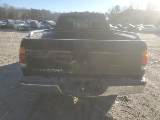 5TBRN34162S260201 - 2002 TOYOTA TUNDRA ACCESS CAB SR5 BLACK photo 6