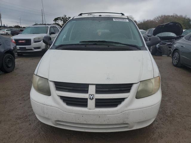 1D4GP45R26B544198 - 2006 DODGE CARAVAN SXT WHITE photo 5