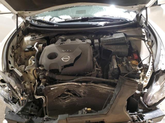 1N4AA5AP1AC842460 - 2010 NISSAN MAXIMA S WHITE photo 11